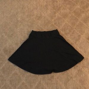 Black Skater Skirt